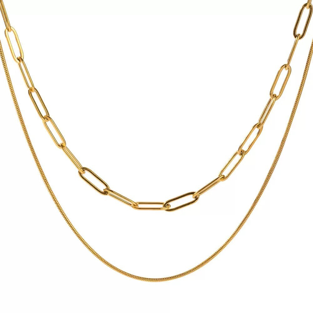 The Paperclip Chain Necklace