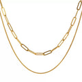 The Paperclip Chain Necklace