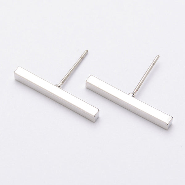 The Flat Stud Earrings