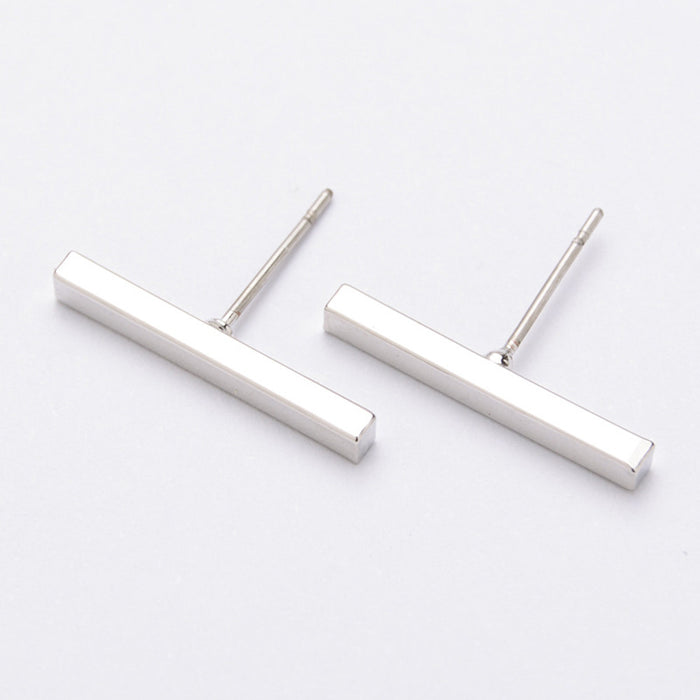 The Flat Stud Earrings