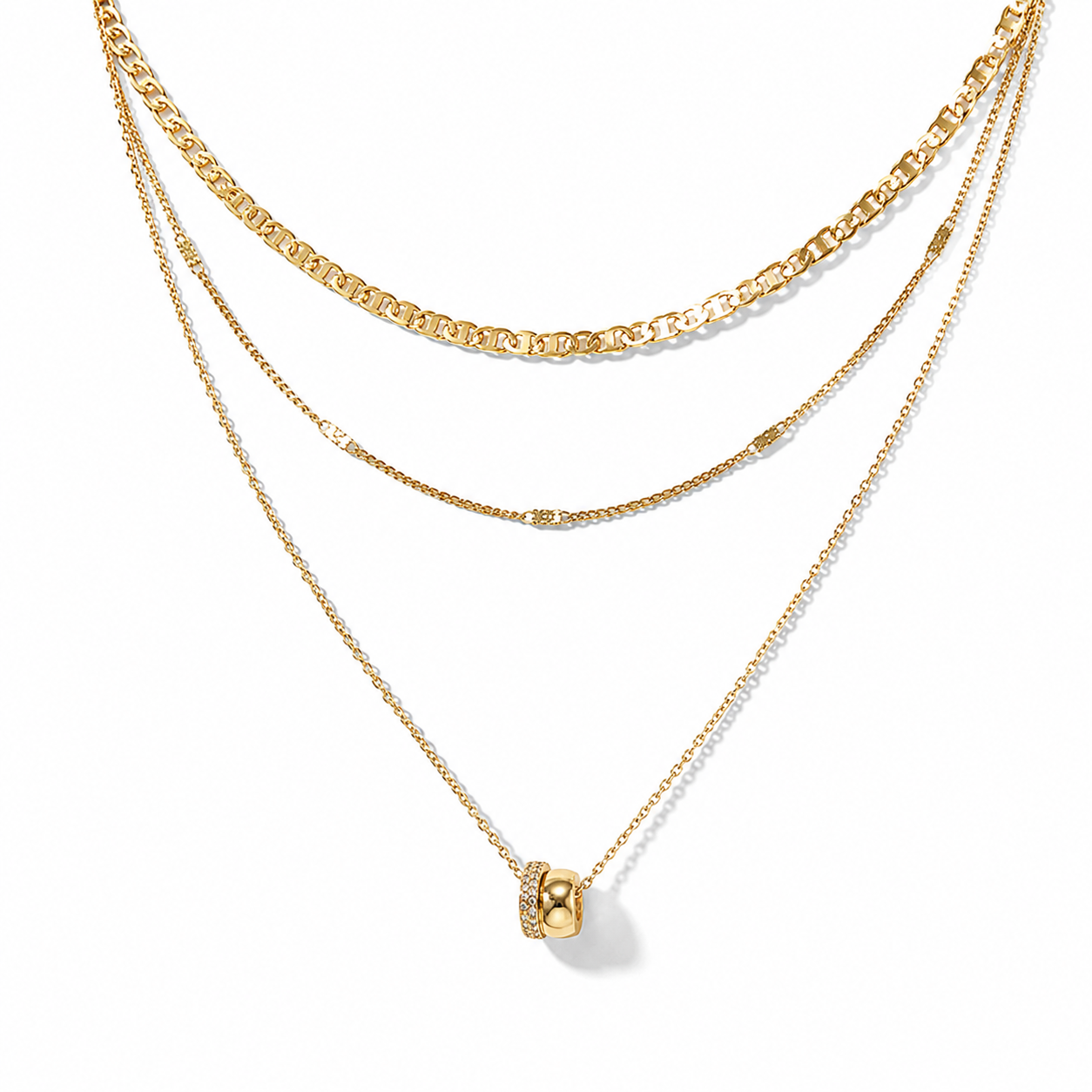 Women’s Zircon Necklace Set – Elegant Statement Necklace.