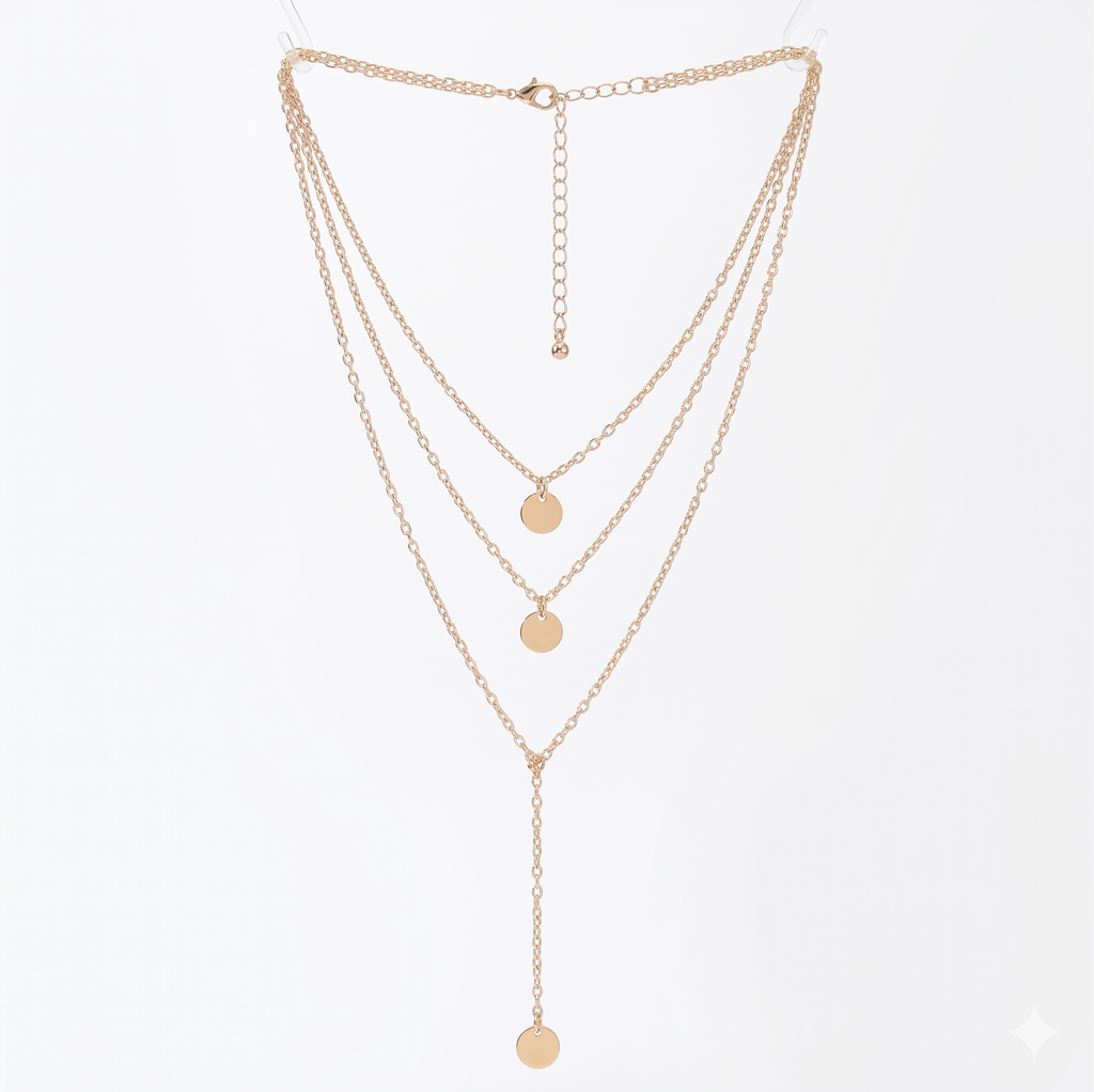 The Disc Pendant Necklace