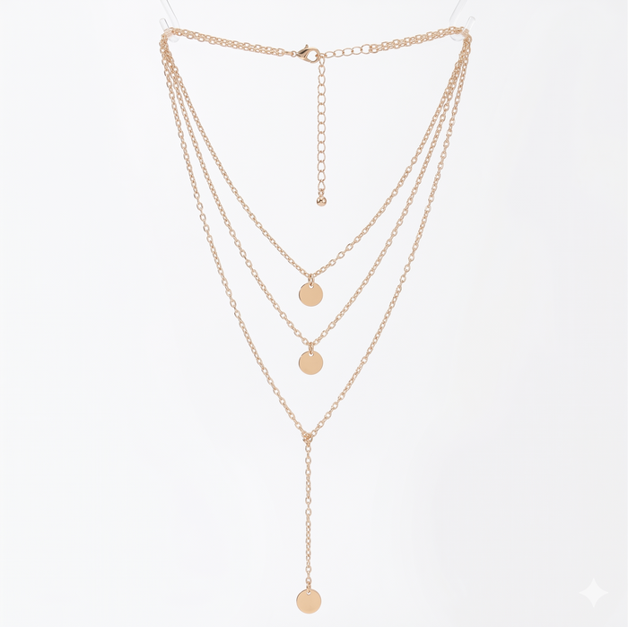 The Disc Pendant Necklace