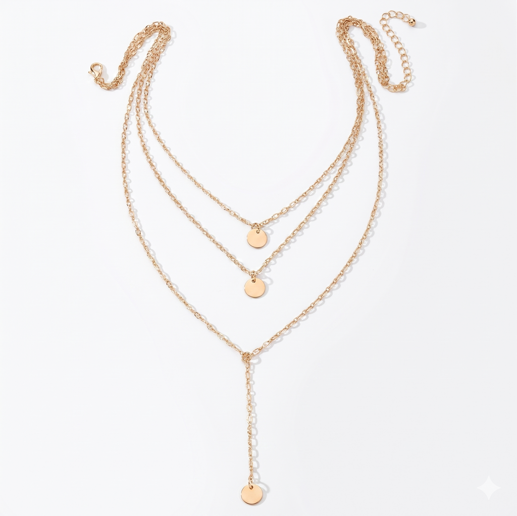 The Disc Pendant Necklace