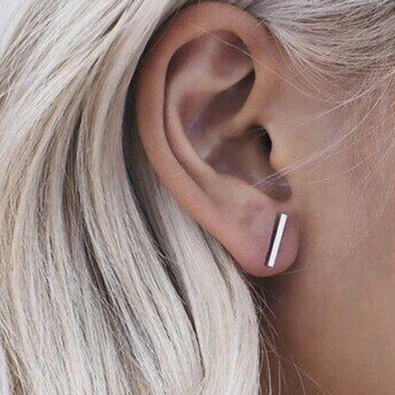 The Flat Stud Earrings