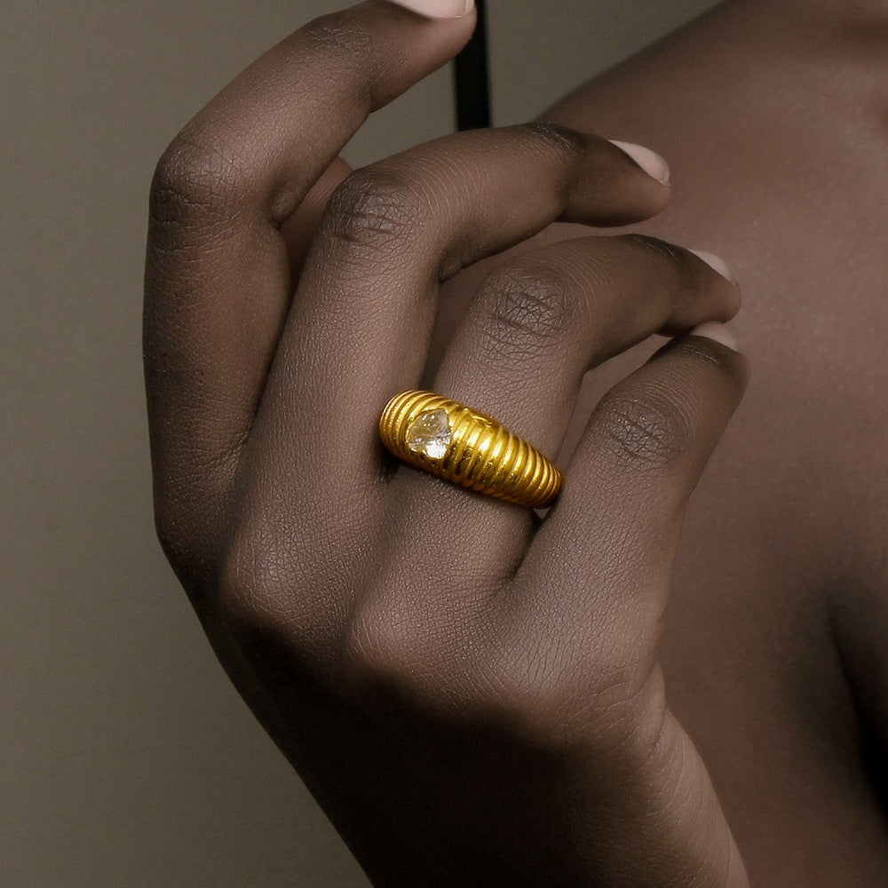 The Signet Pattern Ring
