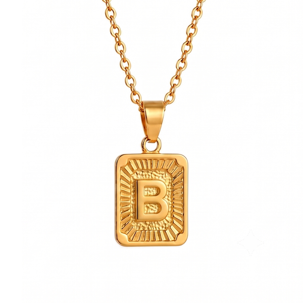 The Gold Letter Necklace
