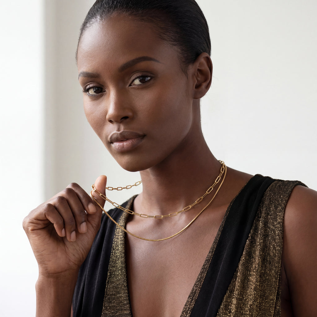 The Paperclip Chain Necklace