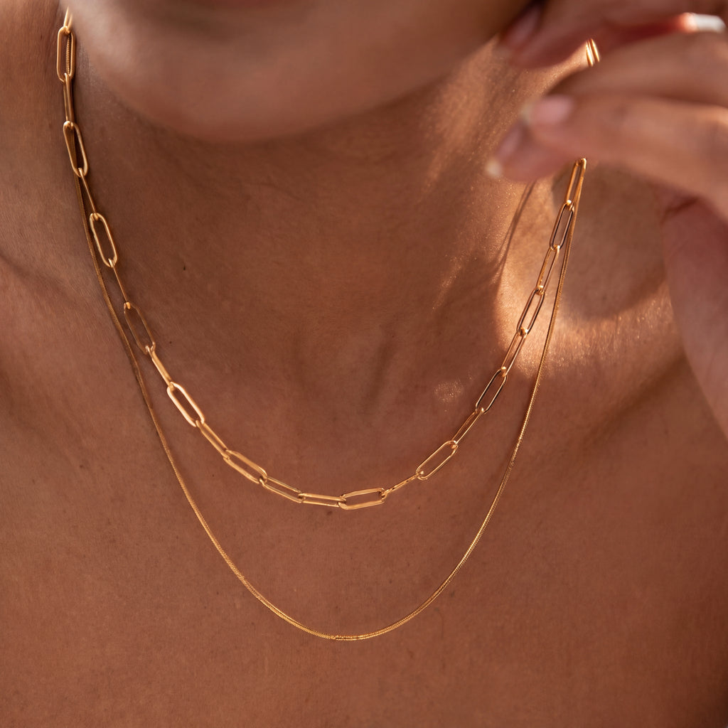 The Paperclip Chain Necklace