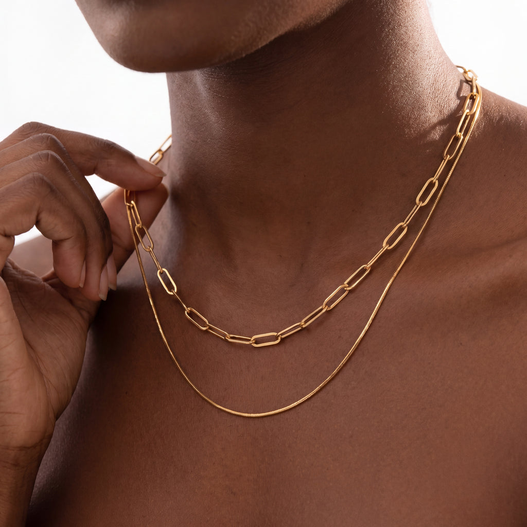 The Paperclip Chain Necklace