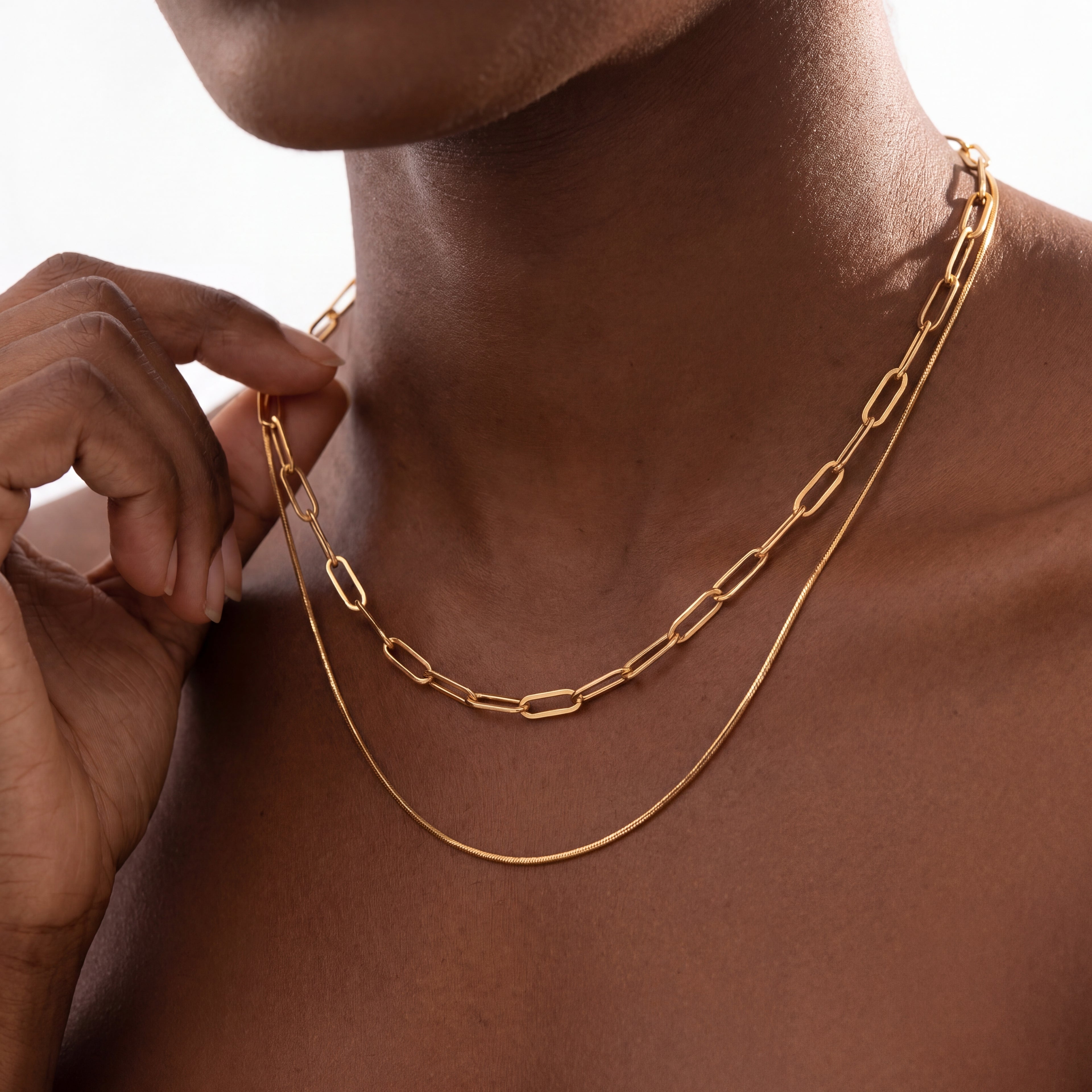 The Paperclip Chain Necklace