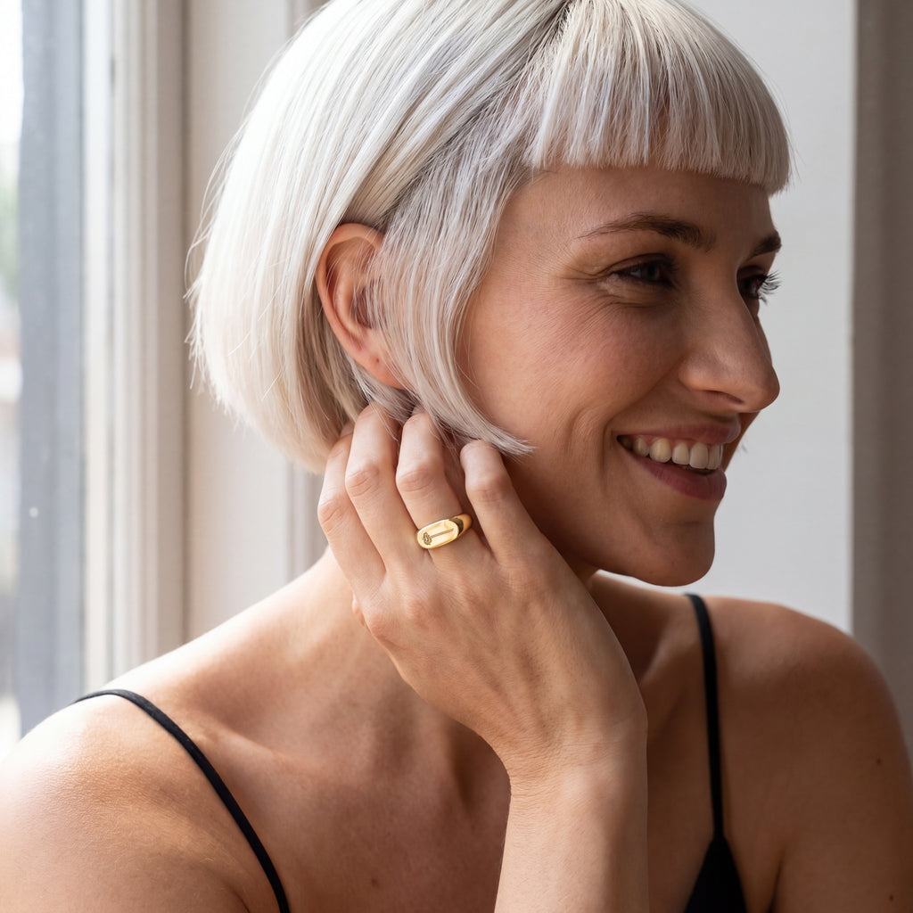 The Wildflower Signet Ring
