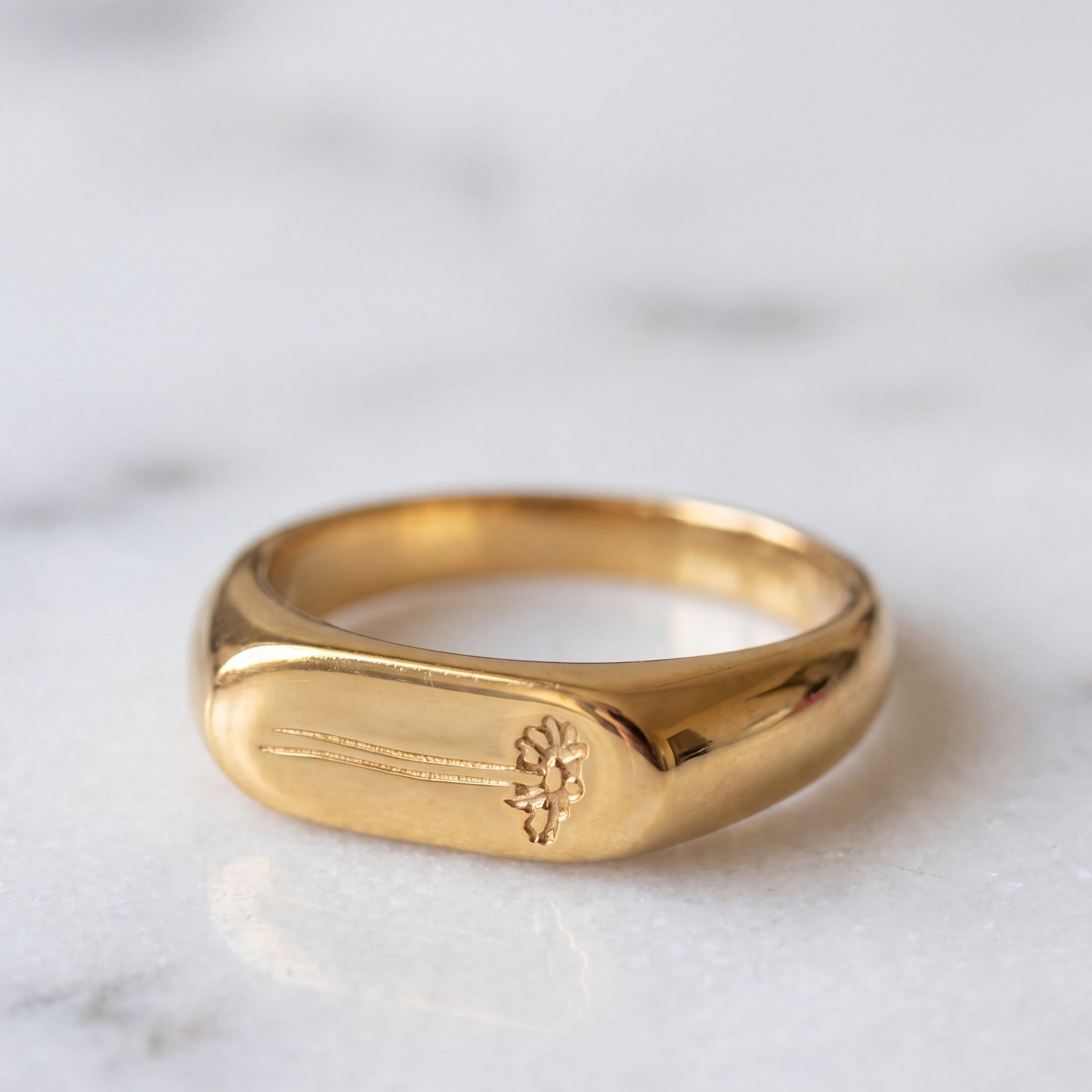 The Wildflower Signet Ring