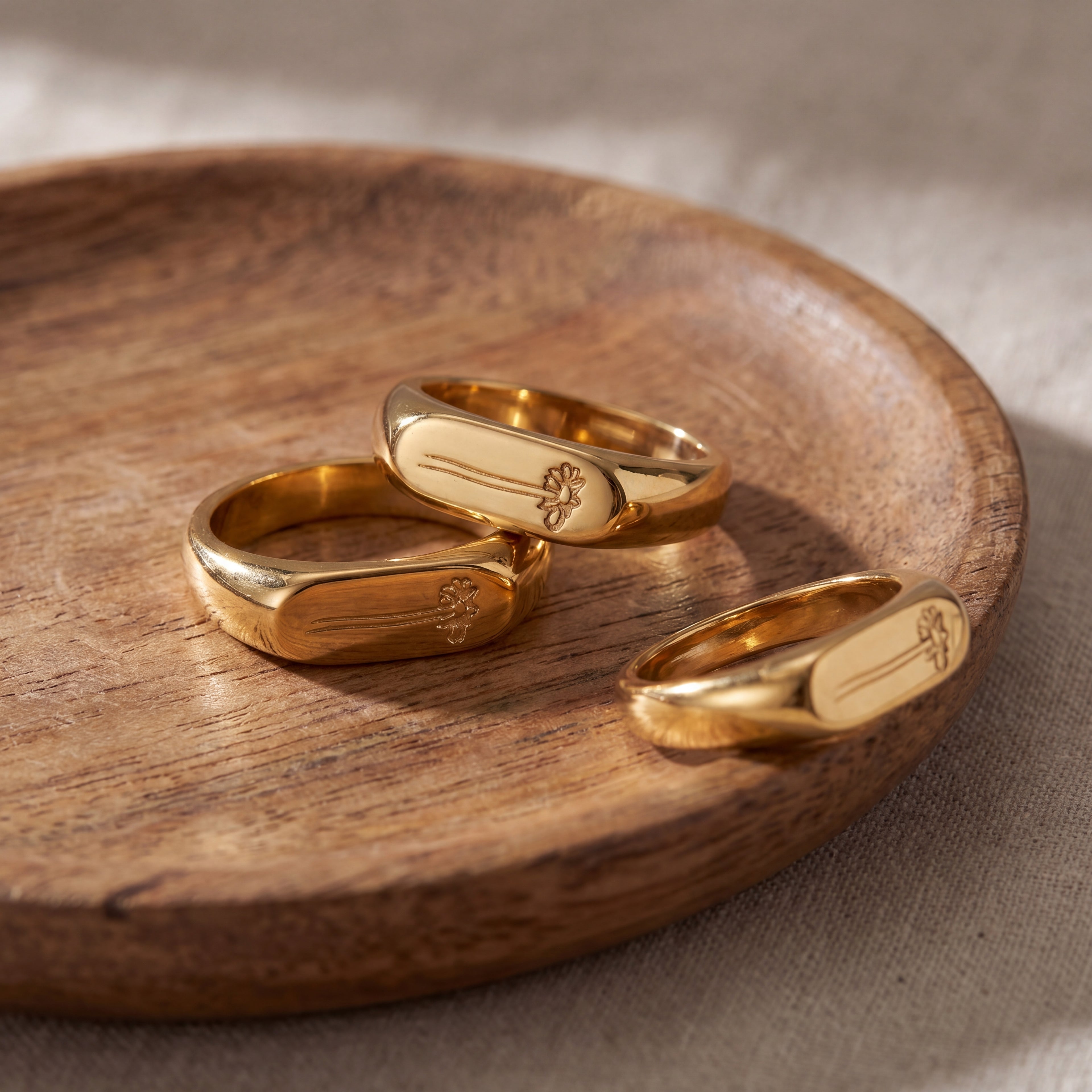 The Wildflower Signet Ring