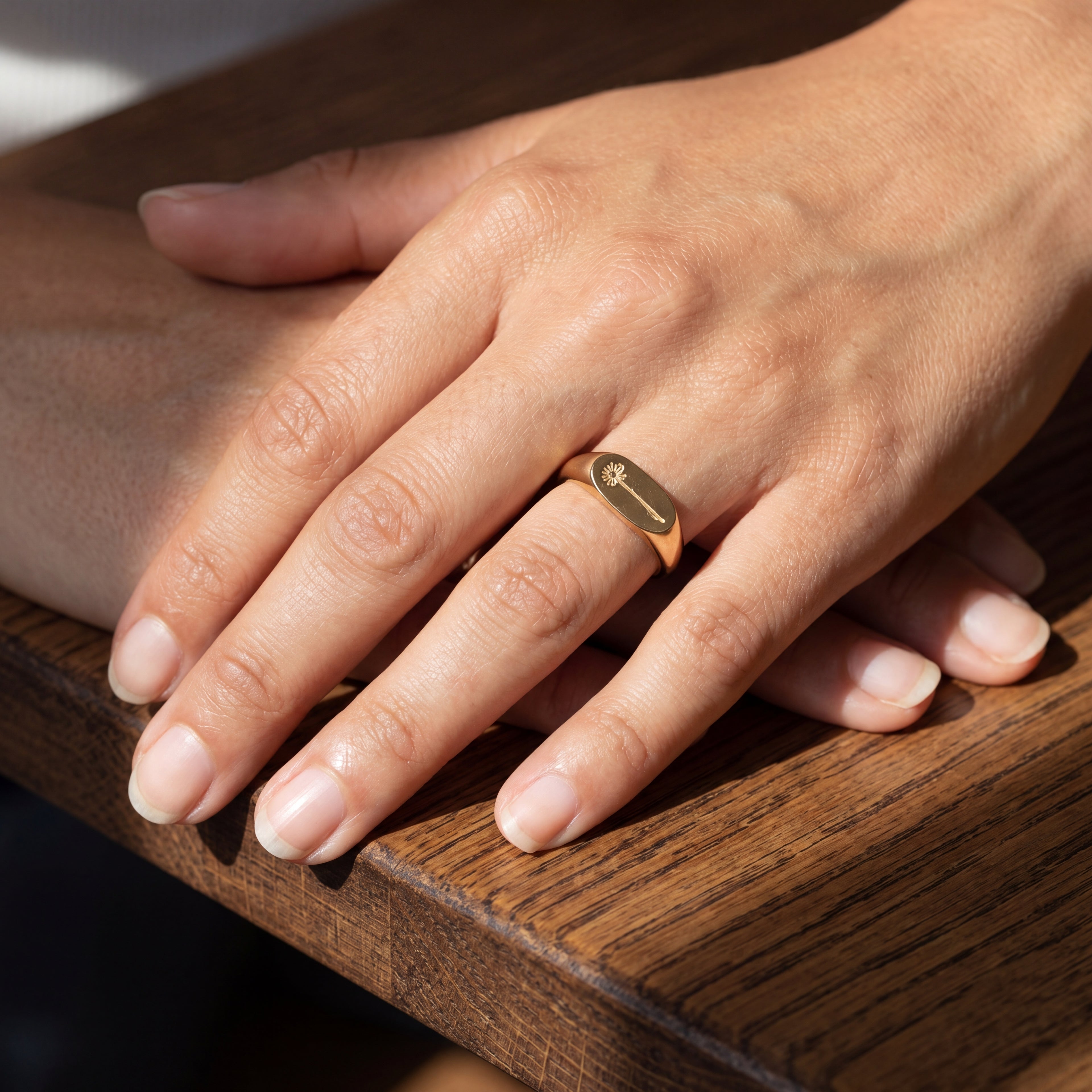 The Wildflower Signet Ring
